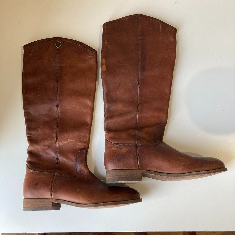 MELISSA BUTTON 2 FRYE BOOTS